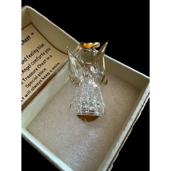 My Guardian Angel Treasure Chest By Lavie Angel w/ Prayer Poem Christianity - Picture 4 of 6